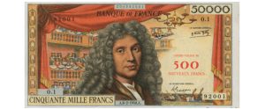 500 Nouveaux Francs Molière