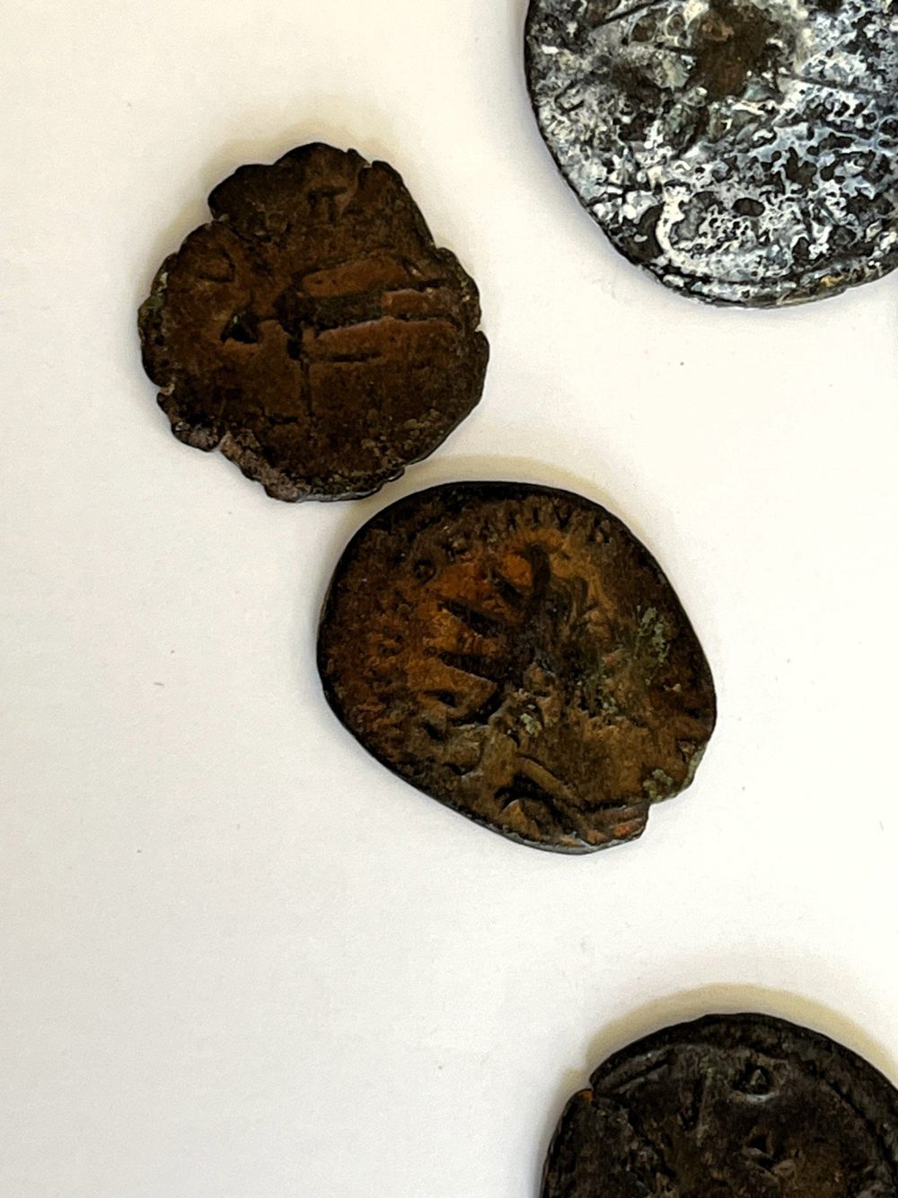 Monnaies romaines en bronze
