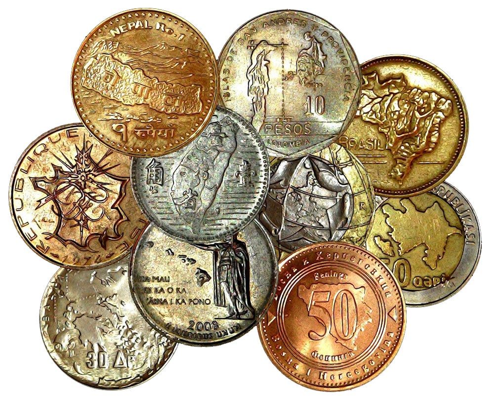 Monnaies étrangères et coloniales de collection
